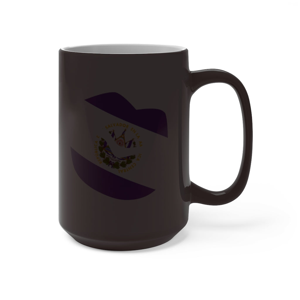 El Salvador Lips Color Changing Mug