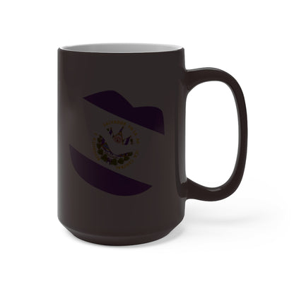 El Salvador Lips Color Changing Mug
