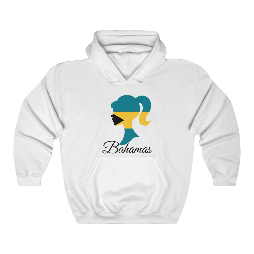 Bahamas Girl Flag Hoodie Sweatshirt 1 - Unisex