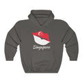 Singapore Lips Flag Hoodie Sweatshirt 2 - Unisex