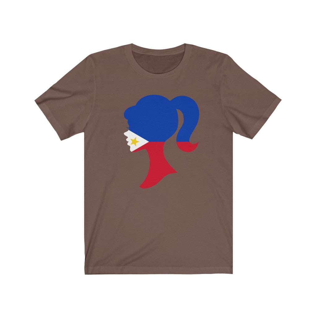 Philippines Girl Flag Premium Tee - Unisex