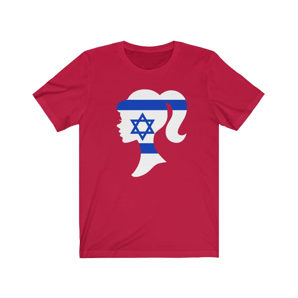Israel Girl Flag Premium Tee - Unisex