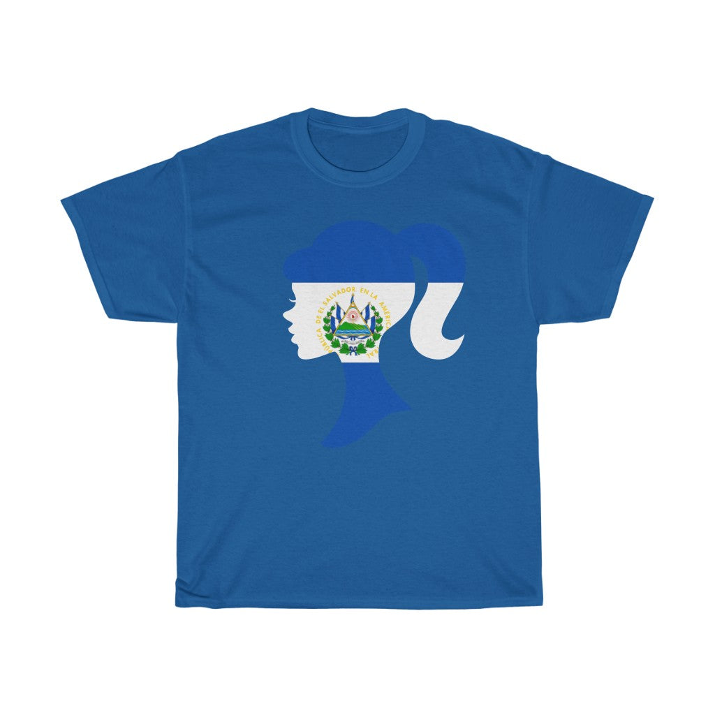 El Salvador Girl Flag Standard Tee - Unisex