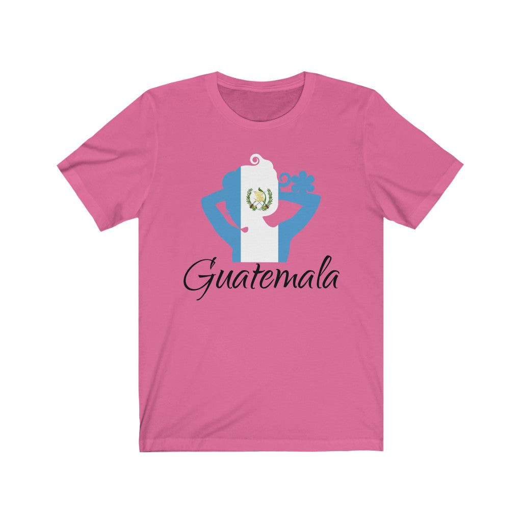 Guatemala Lady Flag Premium Tee 1 - Unisex