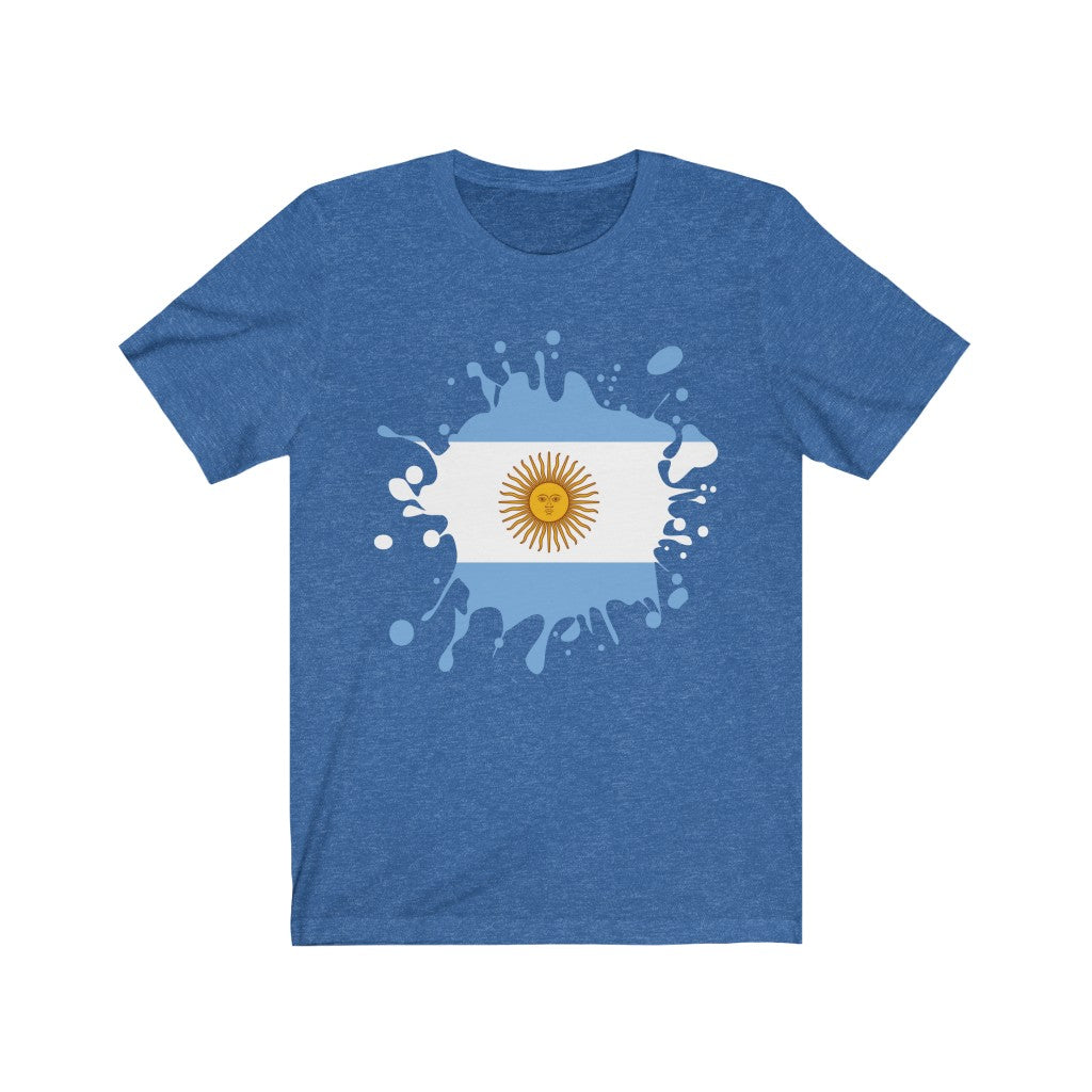 Argentina Splat Flag Premium Tee - Unisex