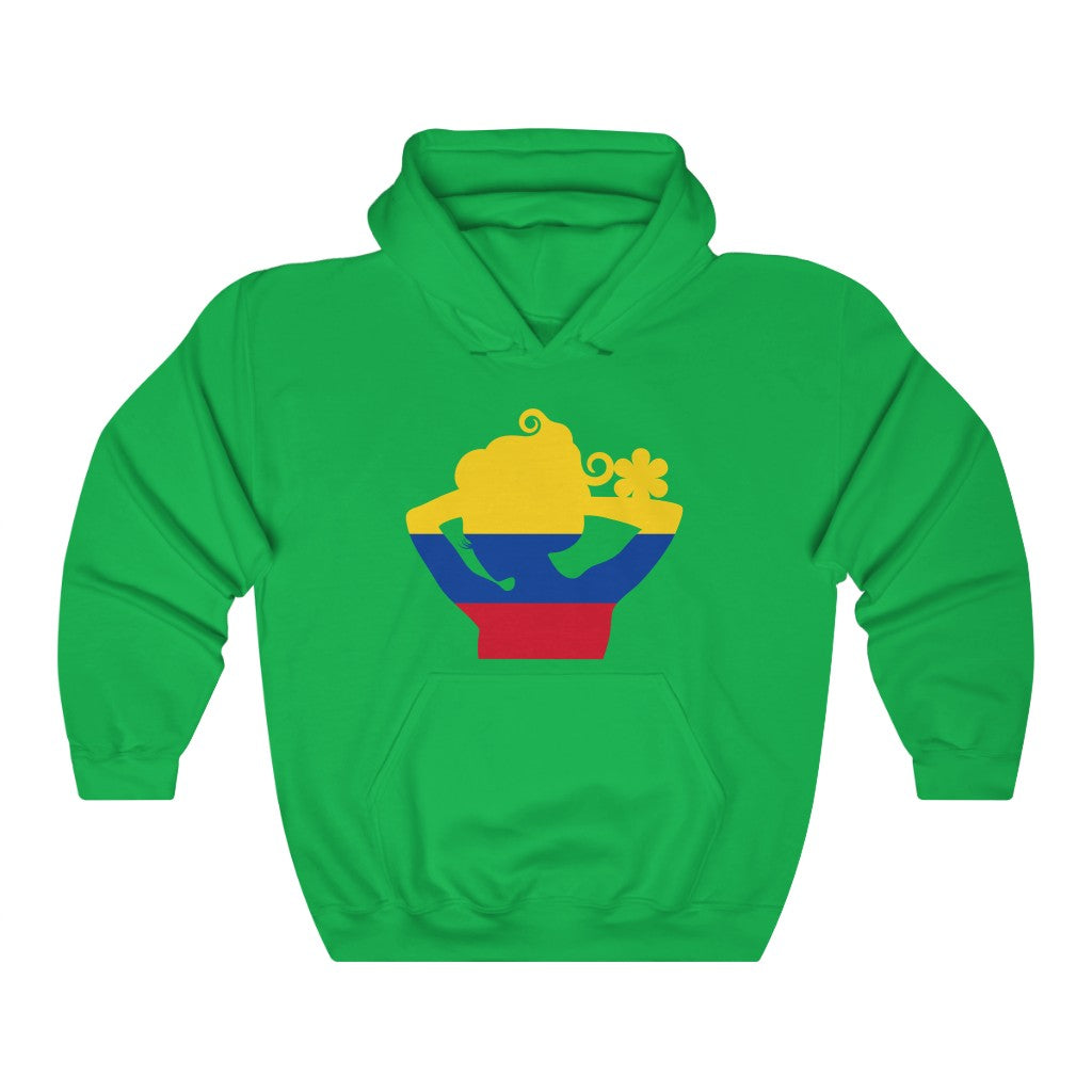 Colombia Lady Flag Hoodie Sweatshirt - Unisex