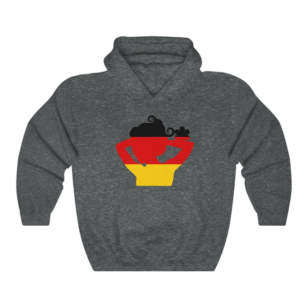 Germany Lady Flag Hoodie Sweatshirt - Unisex
