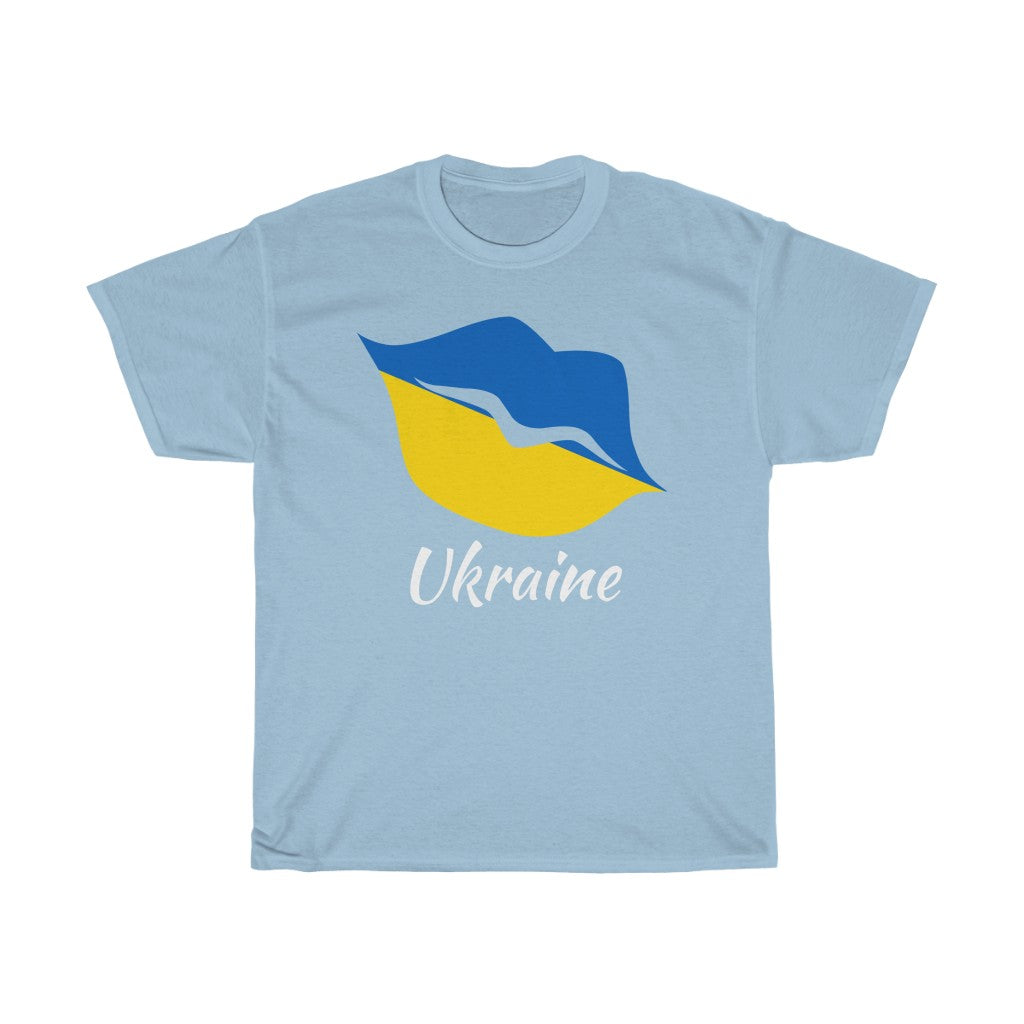 Ukraine Lips Flag Standard Tee 2 - Unisex