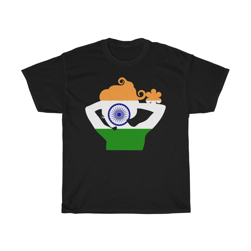 India Lady Flag Standard Tee - Unisex