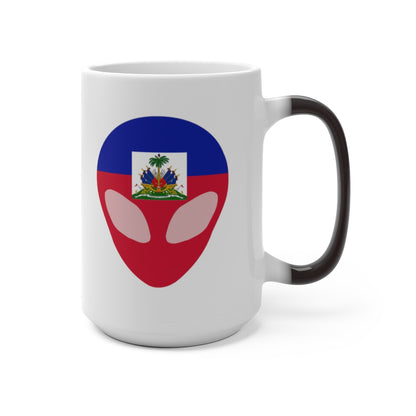 Haiti Alien Color Changing Mug