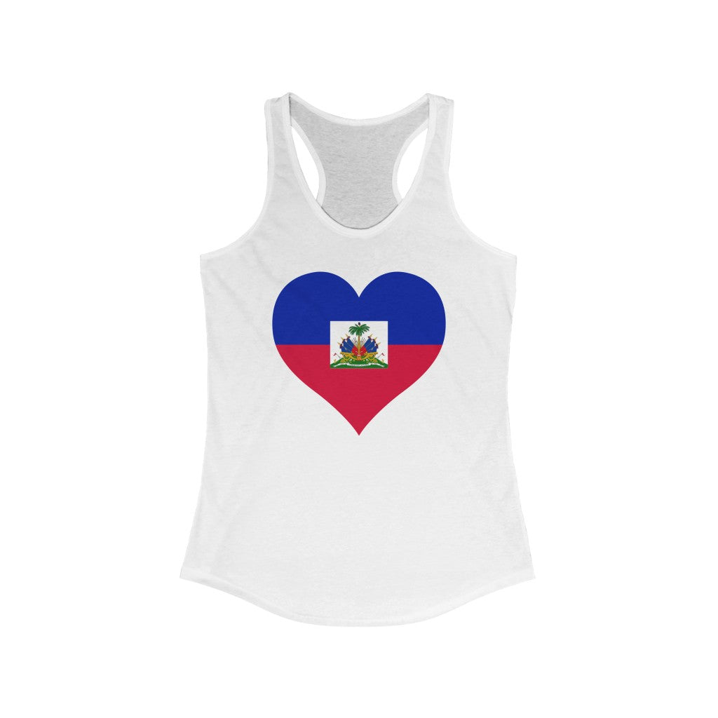 Haiti Heart Flag Tank - Women