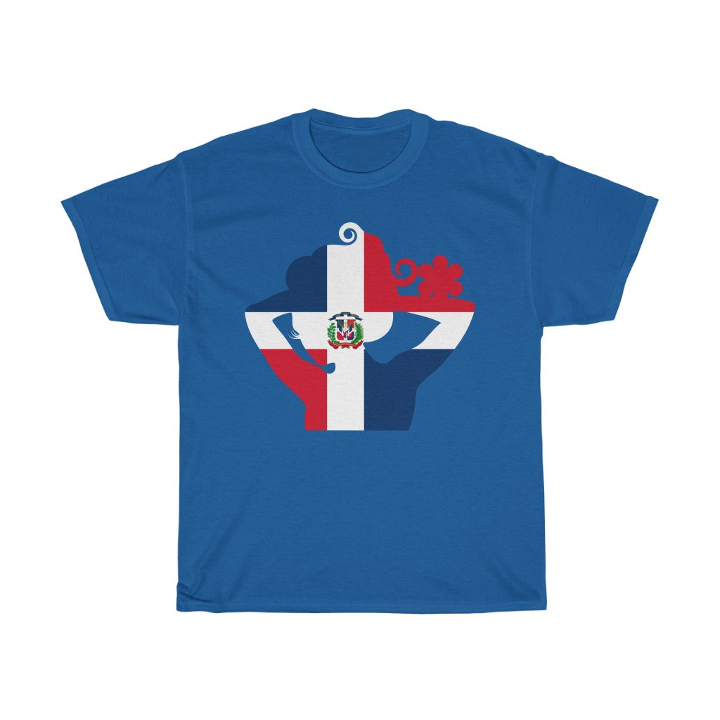 Dominican Republic Lady Flag Standard Tee - Unisex