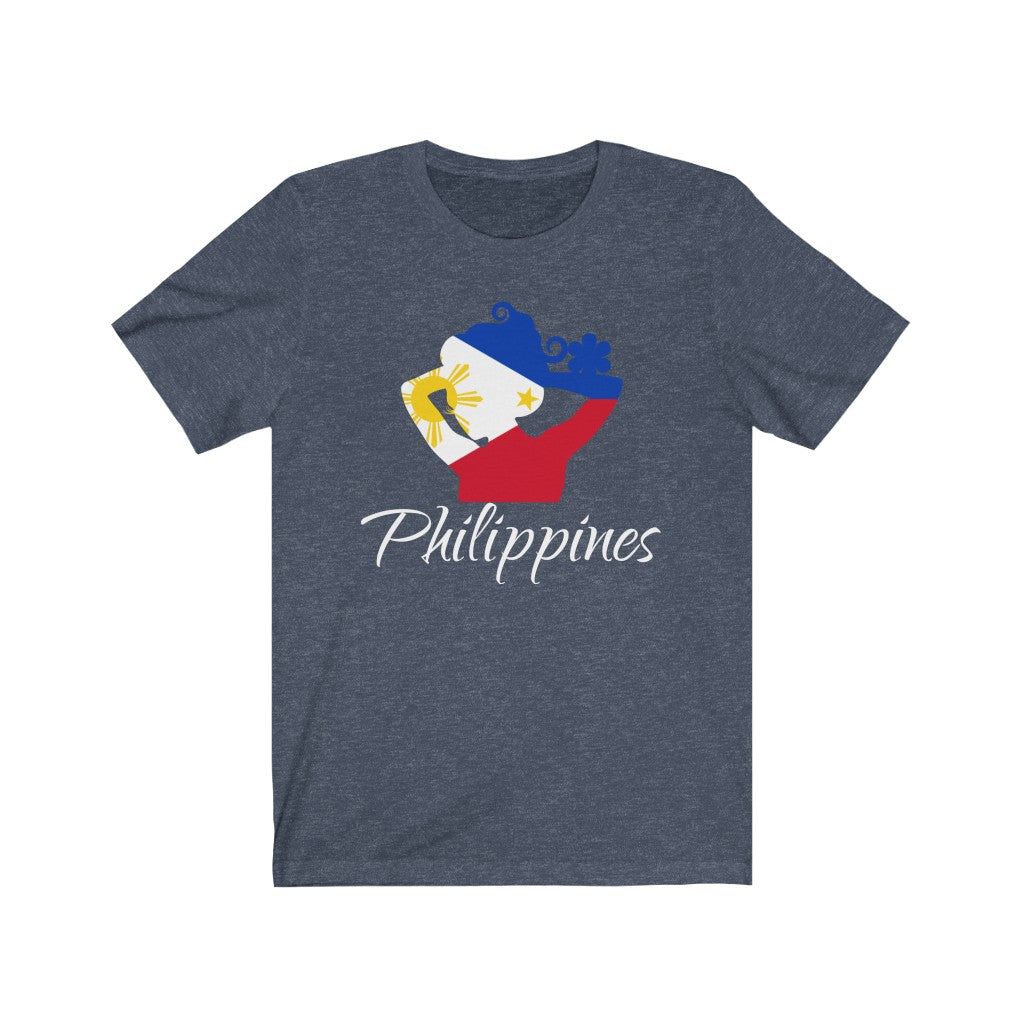 Philippines Lady Flag Premium Tee 2 - Unisex