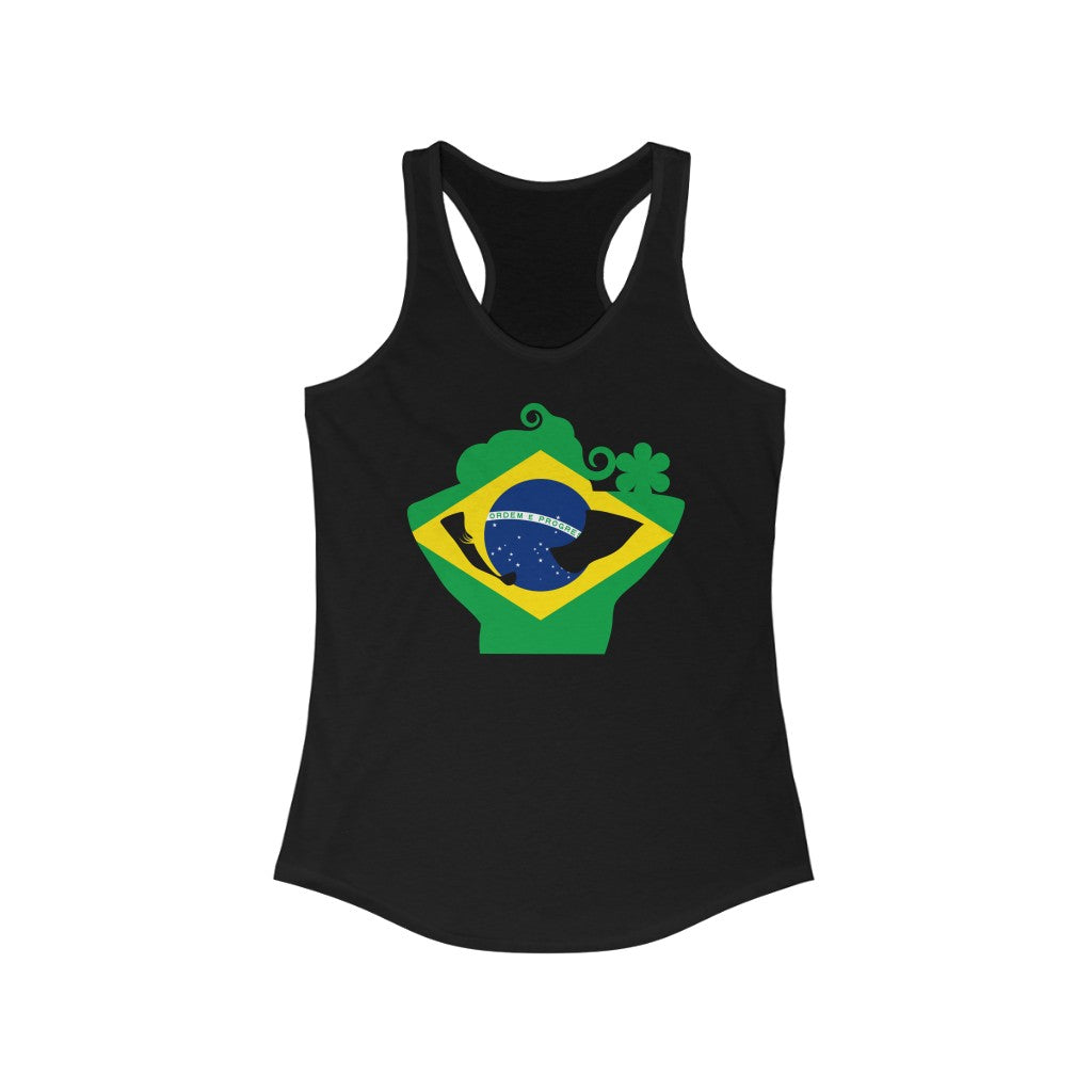 Brazil Lady Flag Tank - Women