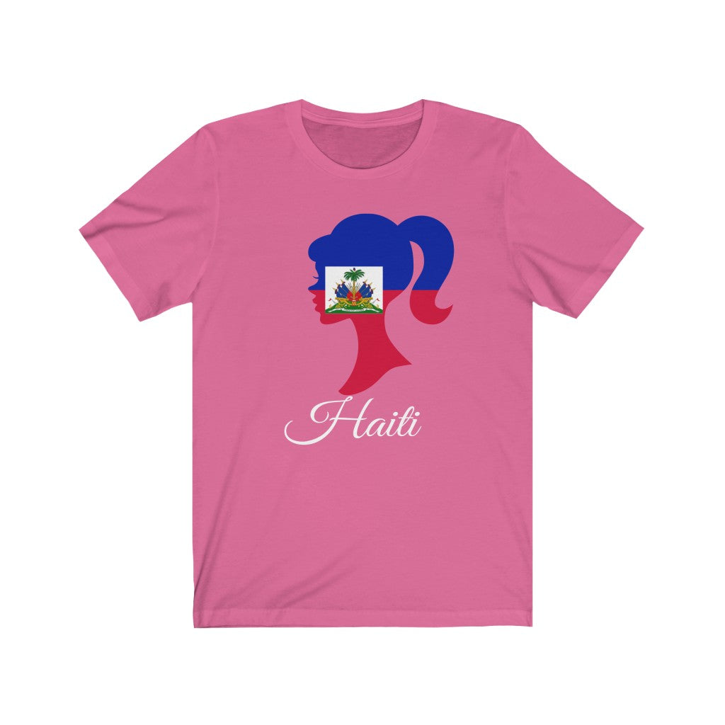Haiti Girl Flag Premium Tee 2 - Unisex