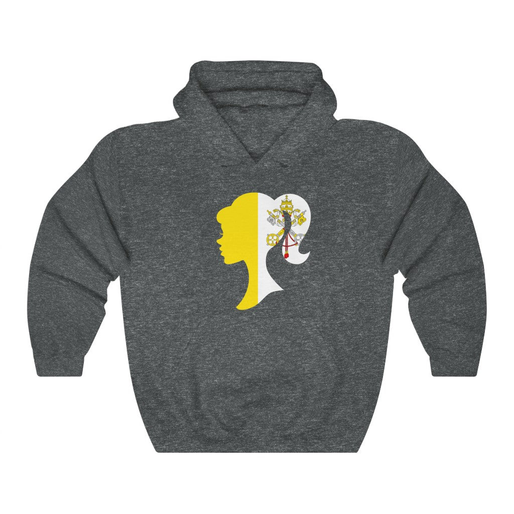 Holy See Girl Flag Hoodie Sweatshirt - Unisex