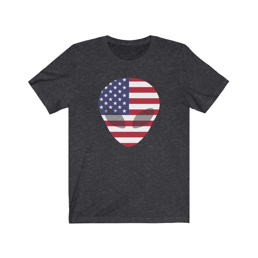United States of America Alien Flag Premium Tee - Unisex