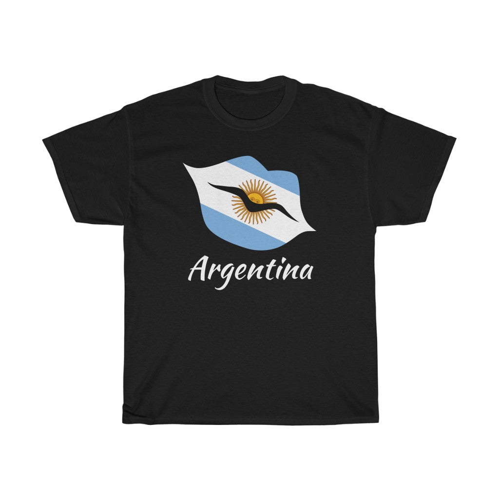 Argentina Lips Flag Standard Tee 2 - Unisex