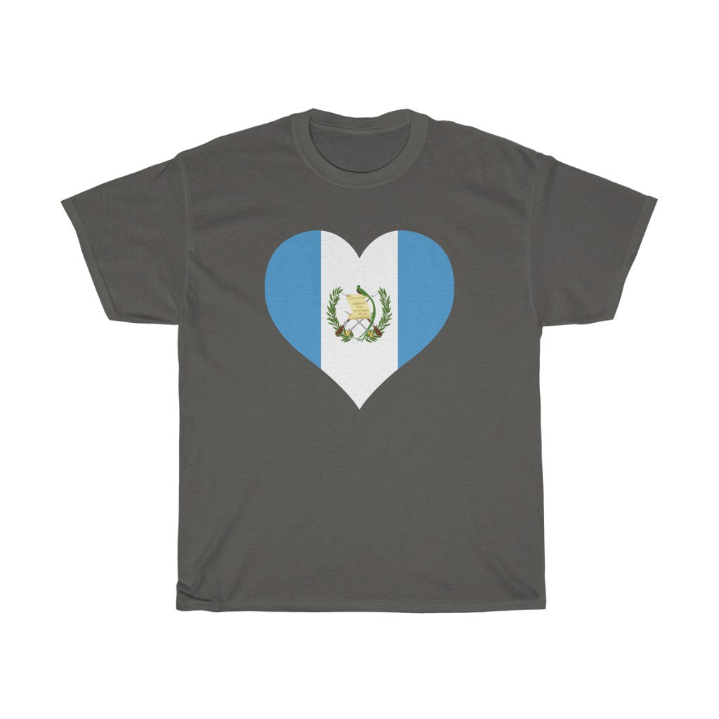 Guatemala Heart Flag Standard Tee - Unisex