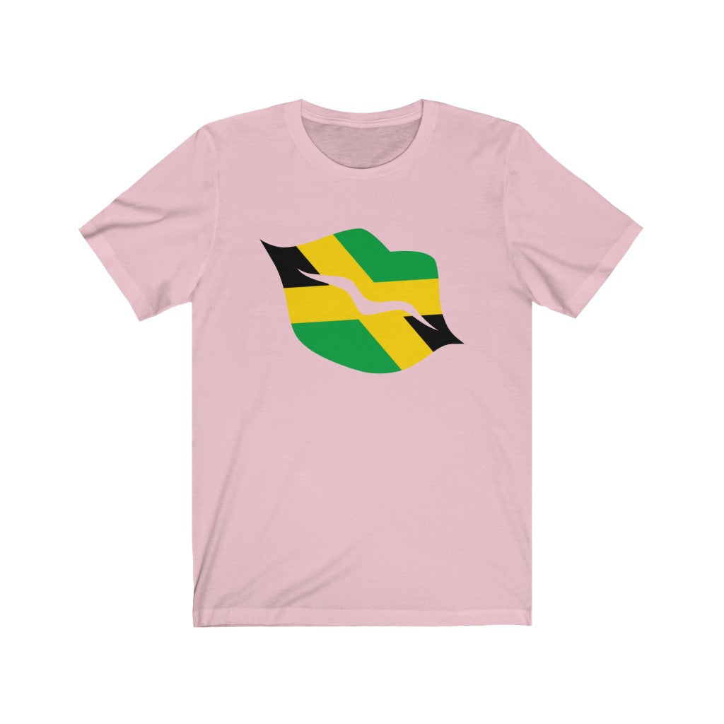 Jamaica Lips Flag Premium Tee - Unisex