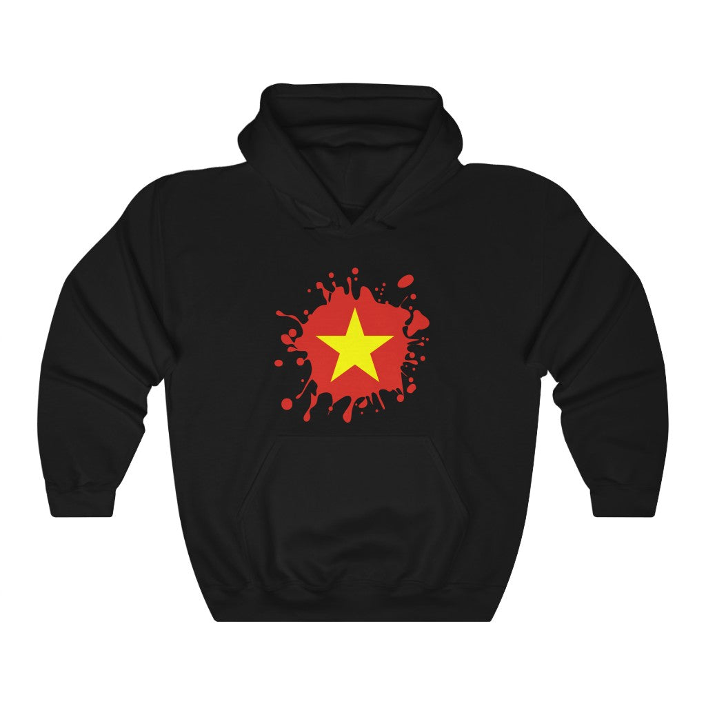Vietnam Splat Flag Hoodie Sweatshirt - Unisex