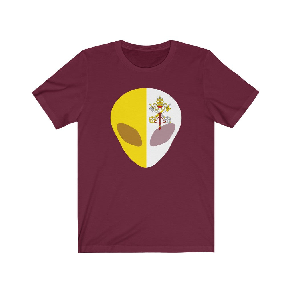 Holy See Alien Flag Premium Tee - Unisex