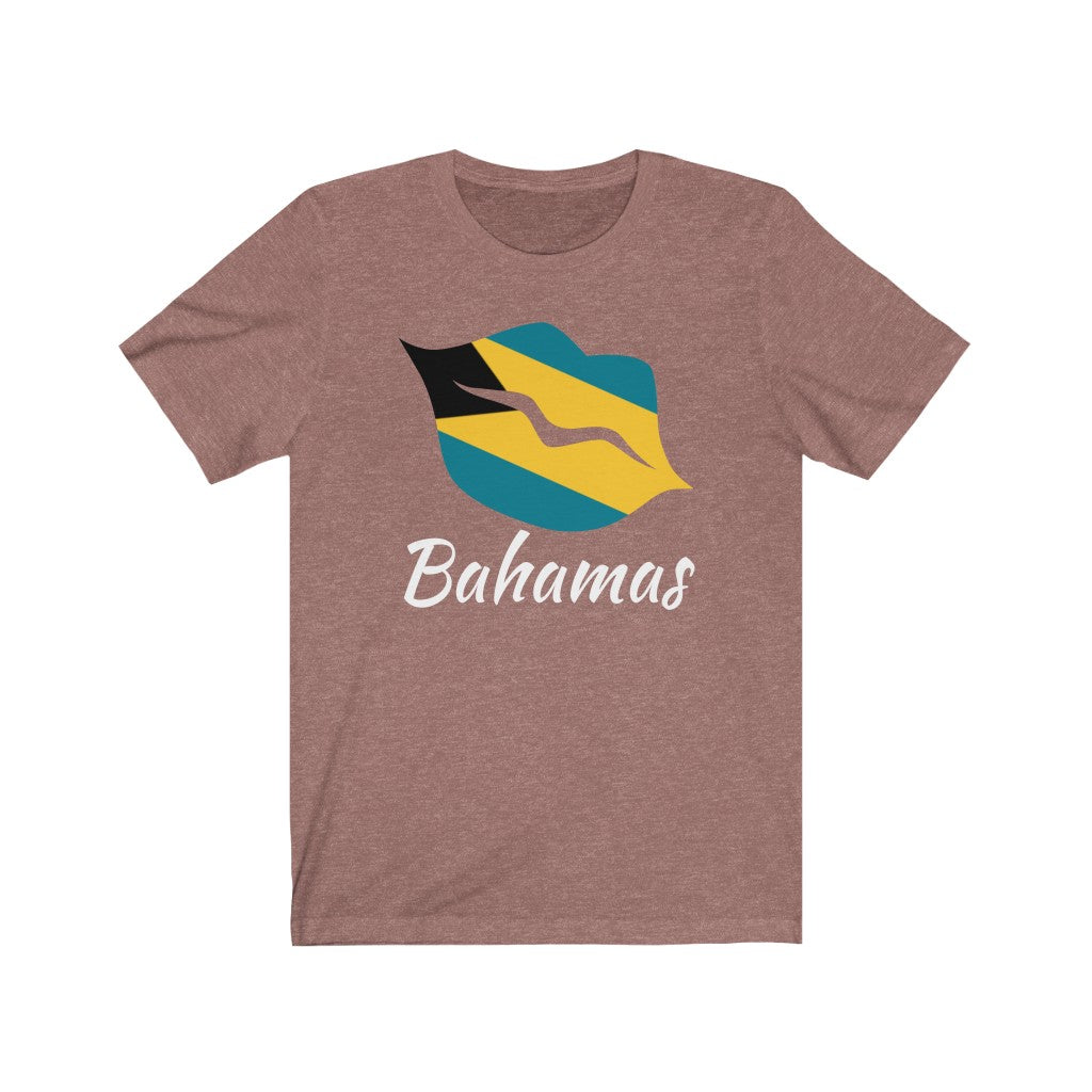 Bahamas Lips Flag Premium Tee 2 - Unisex