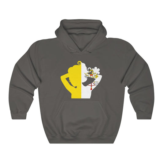 Holy See Lady Flag Hoodie Sweatshirt - Unisex