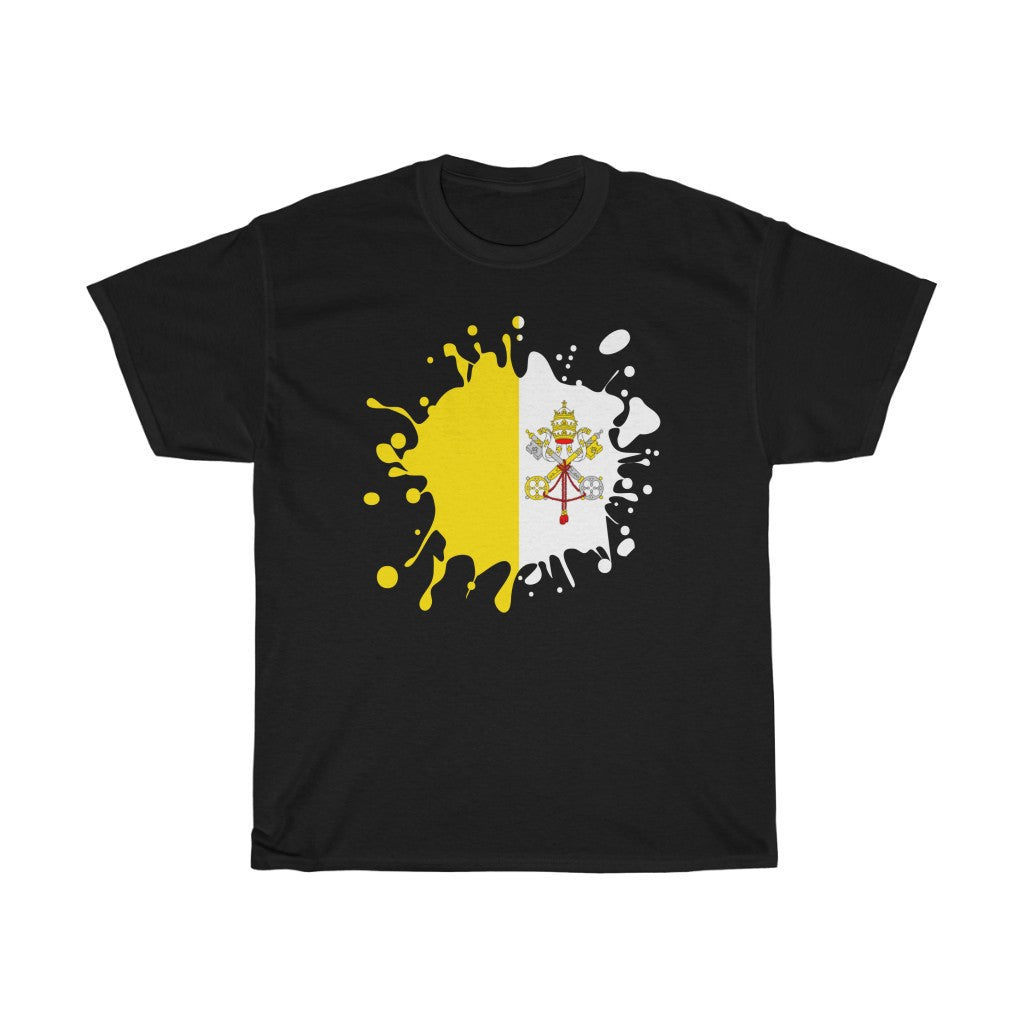 Holy See Splat Flag Standard Tee - Unisex
