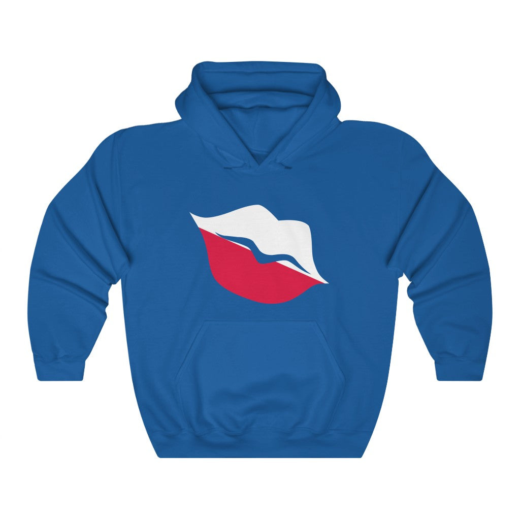Poland Lips Flag Hoodie Sweatshirt - Unisex