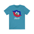 Haiti Lips Flag Premium Tee 2 - Unisex