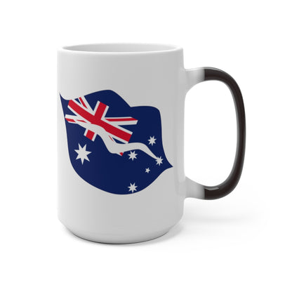 Australia Lips Color Changing Mug