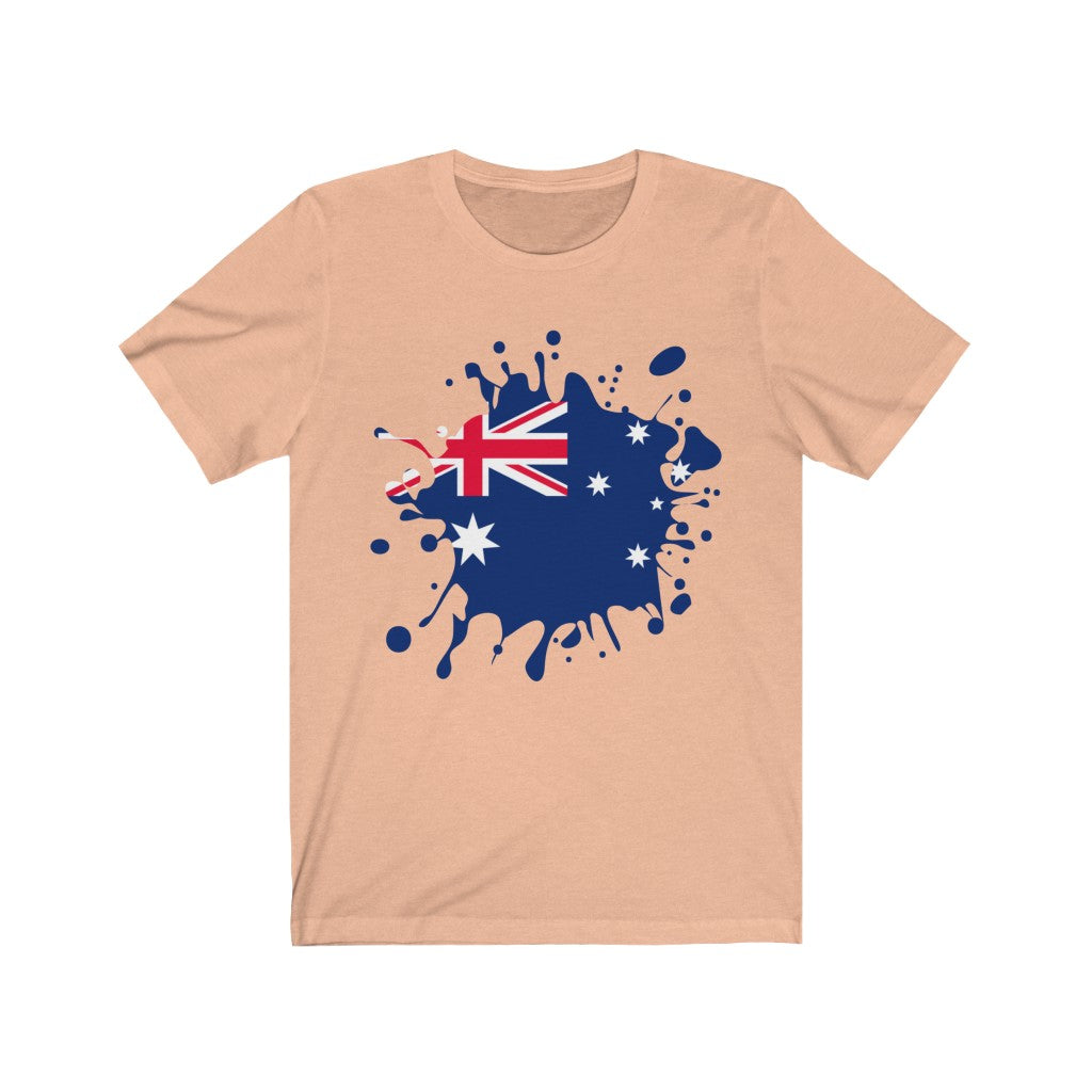 Australia Splat Flag Premium Tee - Unisex