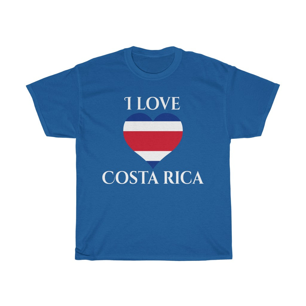 Costa Rica Heart Flag Standard Tee 2 - Unisex