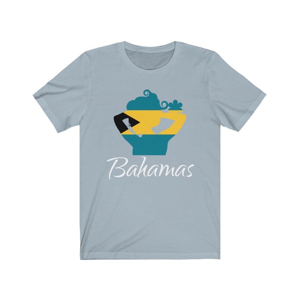 Bahamas Lady Flag Premium Tee 2 - Unisex