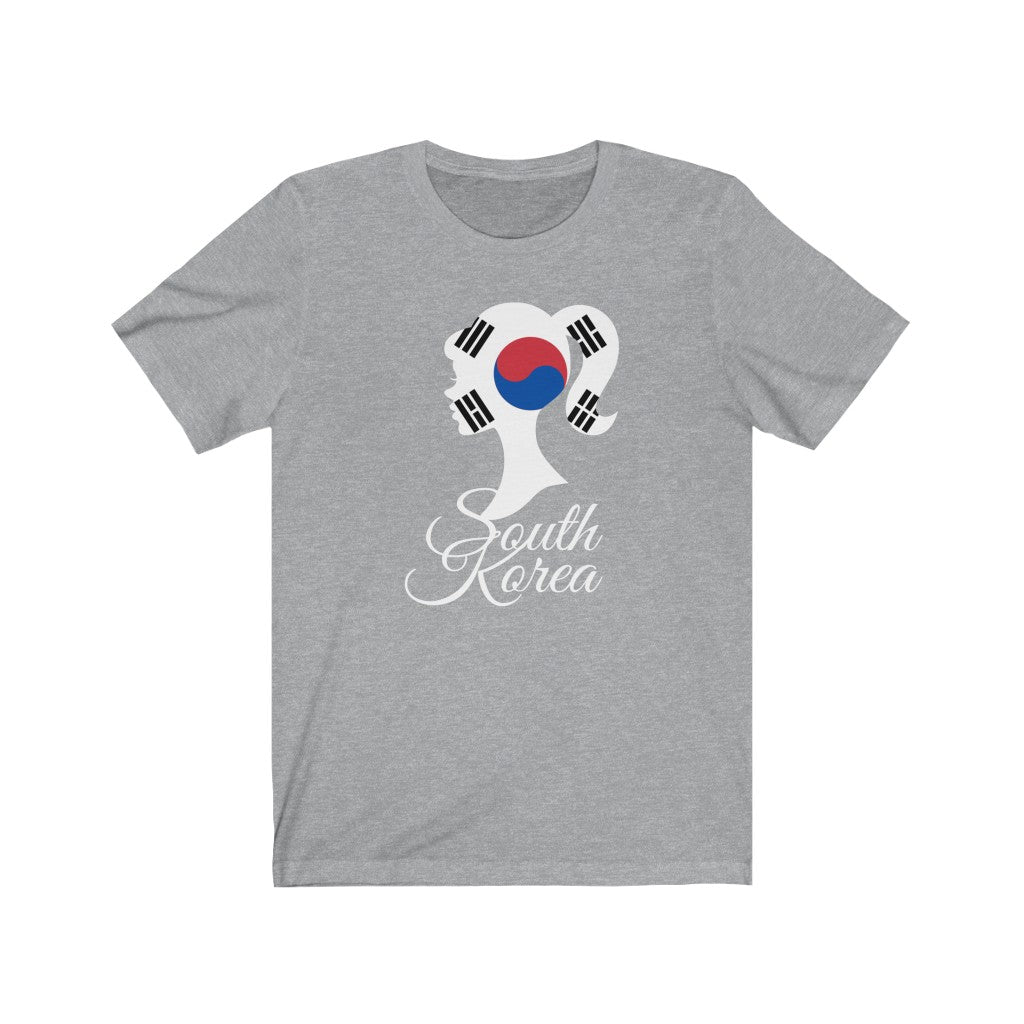 South Korea Girl Flag Premium Tee 2 - Unisex