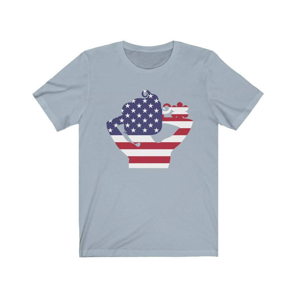 United States of America Lady Flag Premium Tee - Unisex