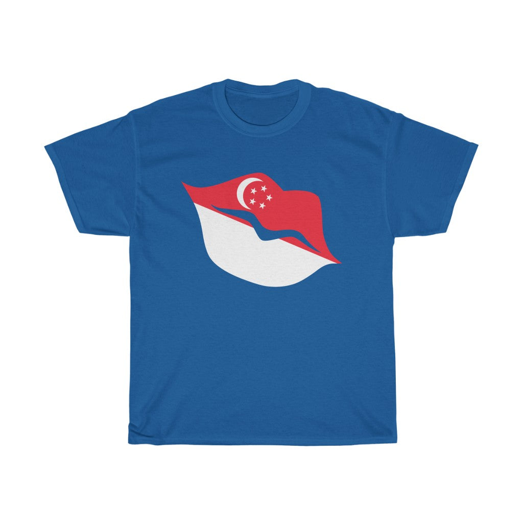 Singapore Lips Flag Standard Tee - Unisex