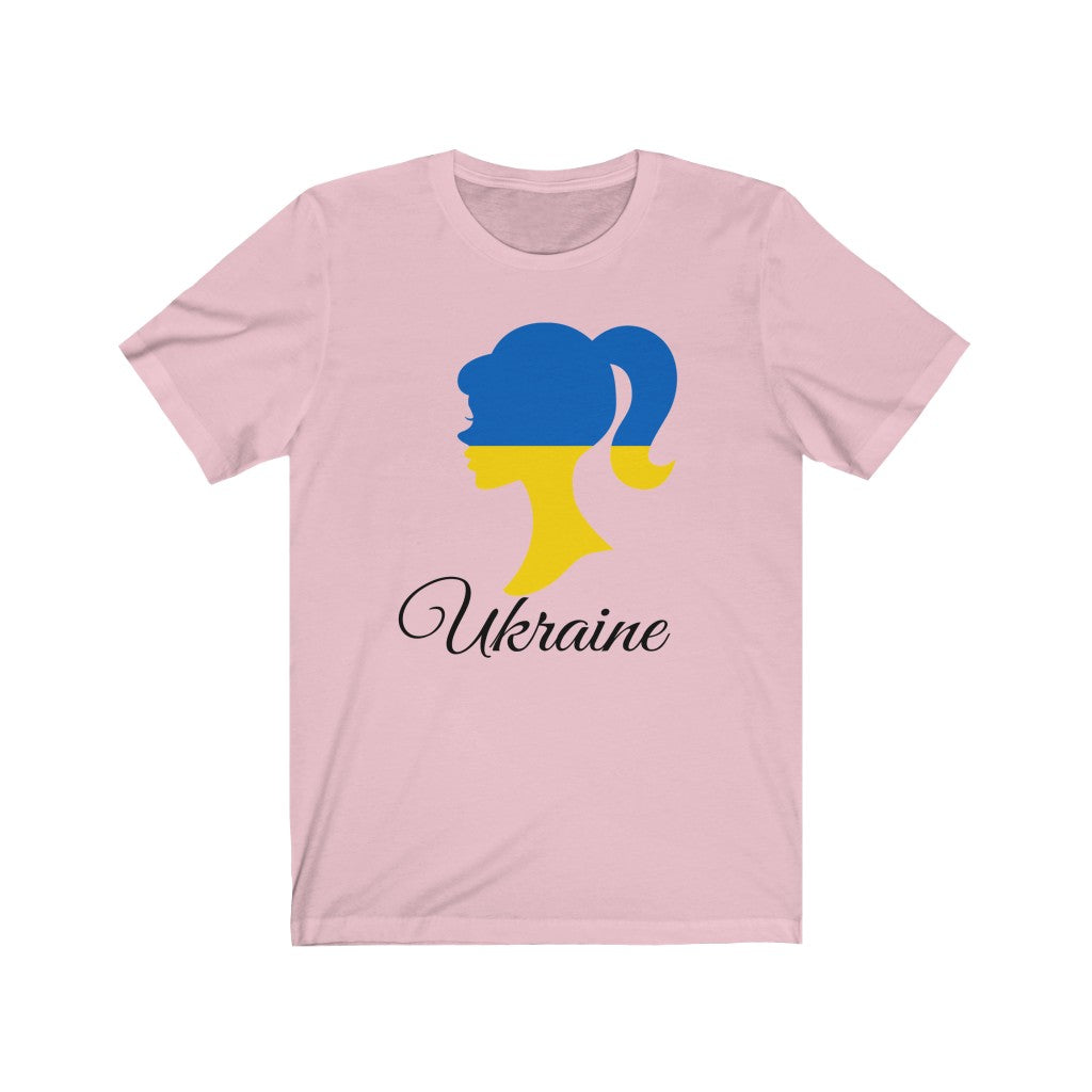 Ukraine Girl Flag Premium Tee 1 - Unisex