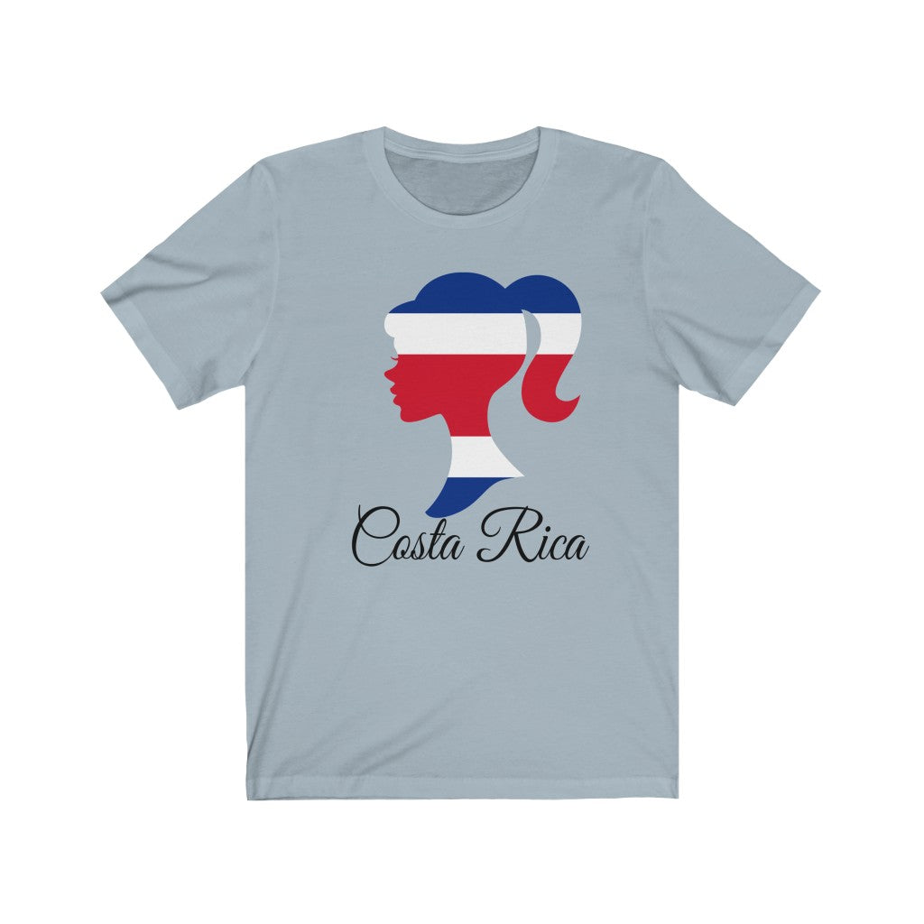 Costa Rica Girl Flag Premium Tee 1 - Unisex