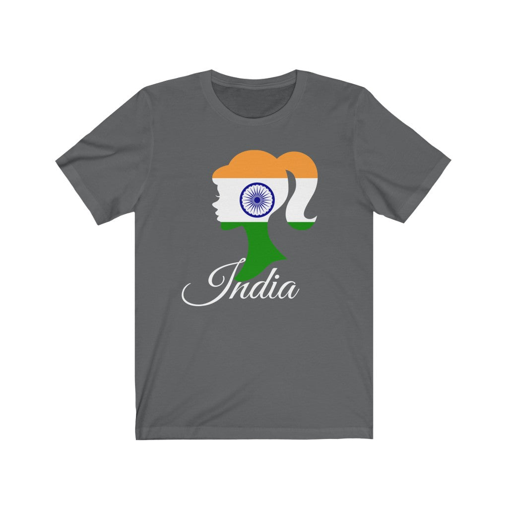 India Girl Flag Premium Tee 2 - Unisex