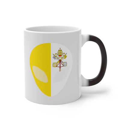 Holy See Alien Color Changing Mug