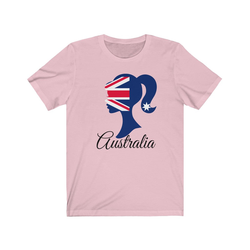 Australia Girl Flag Premium Tee 1 - Unisex