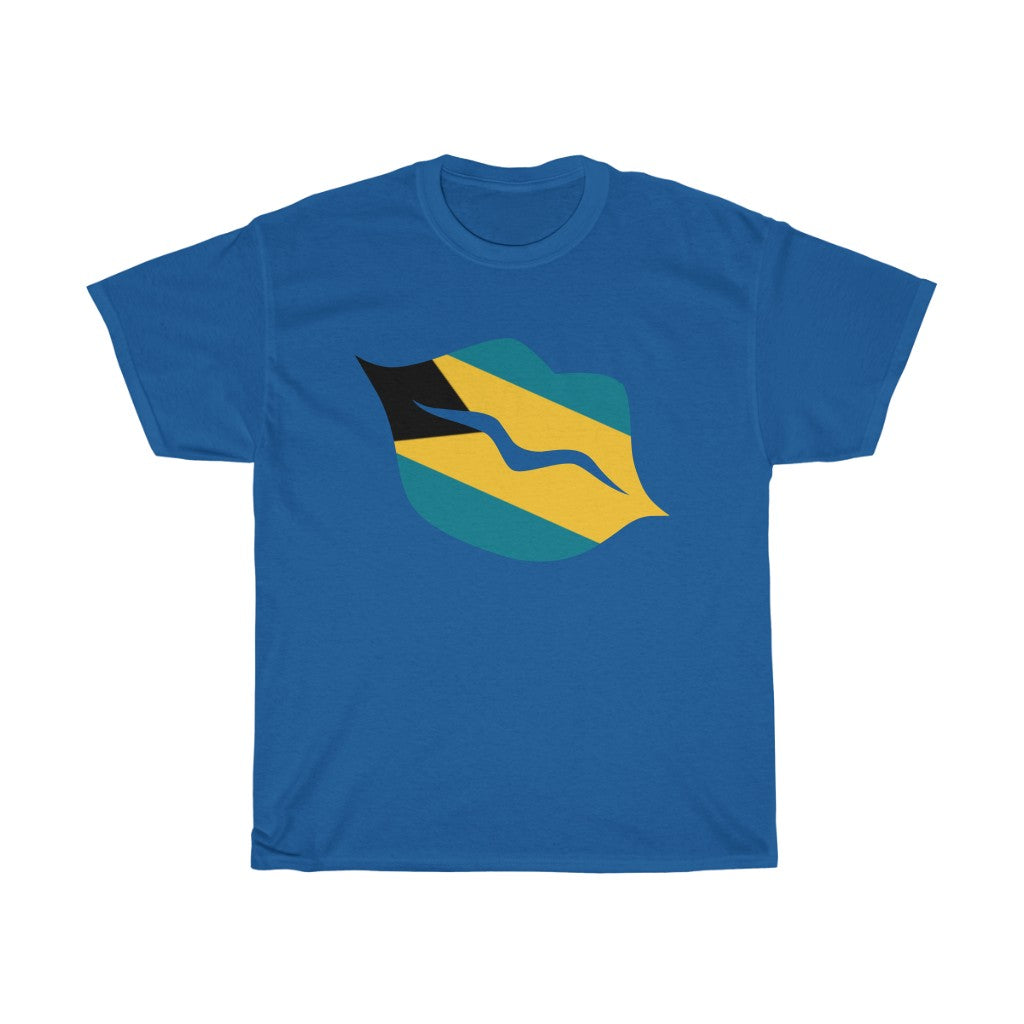 Bahamas Lips Flag Standard Tee - Unisex