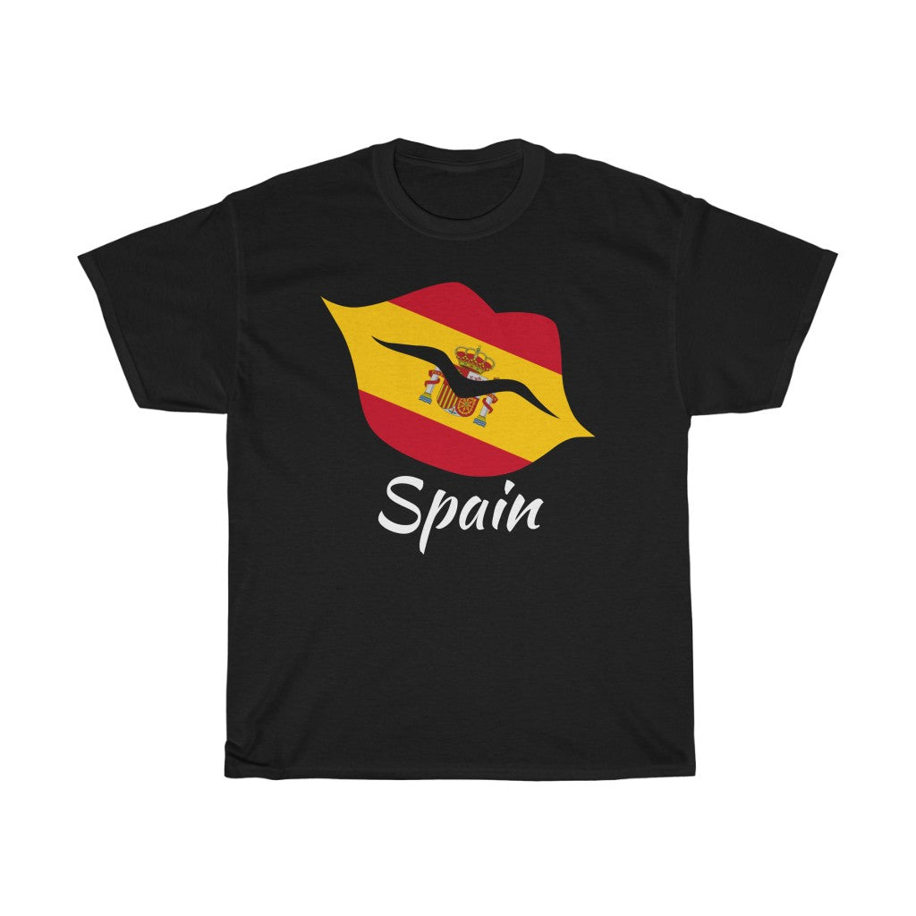 Spain Lips Flag Standard Tee 2 - Unisex
