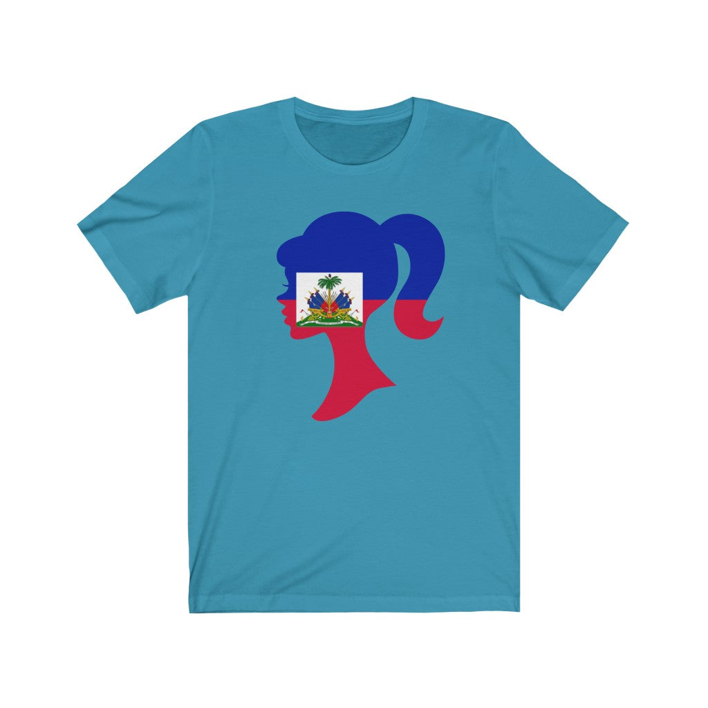 Haiti Girl Flag Premium Tee - Unisex
