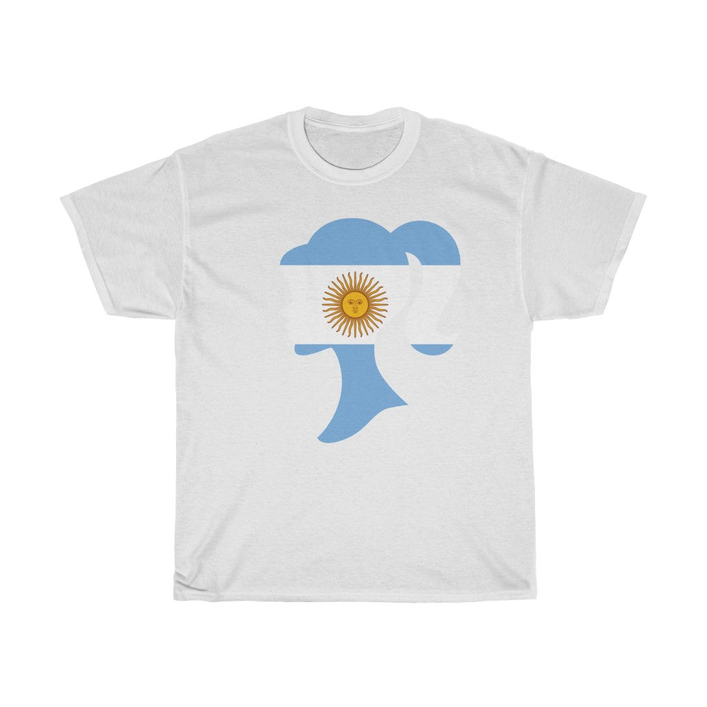 Argentina Girl Flag Standard Tee - Unisex