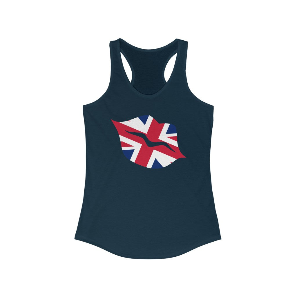 United Kingdom Lips Flag Tank - Women