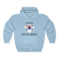 South Korea Heart Flag Hoodie Sweatshirt 1 - Unisex