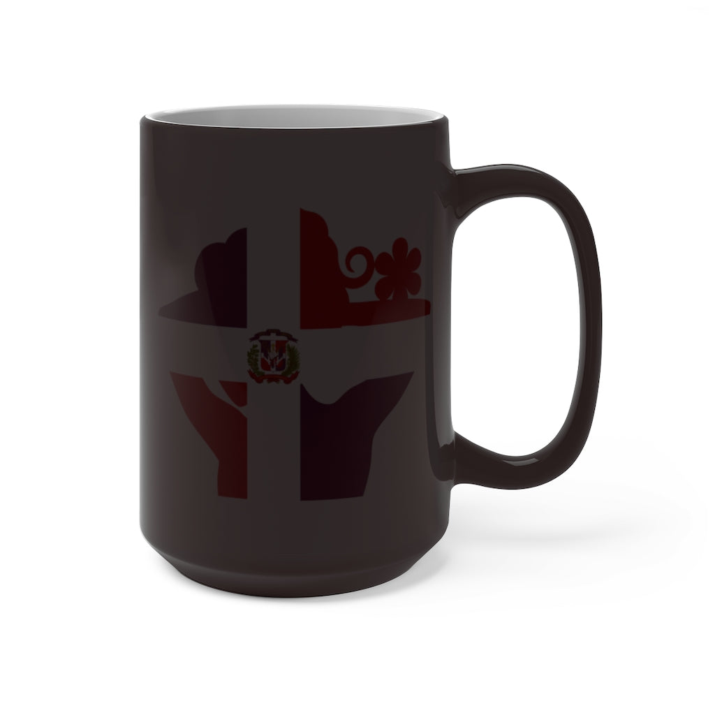 Dominican Republic Lady Color Changing Mug